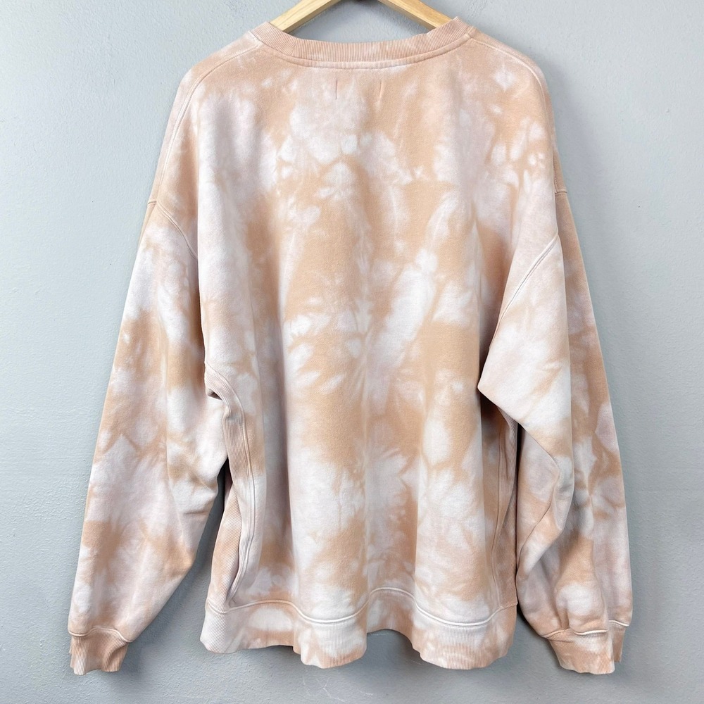 Aritzia Tna Tie Dye Crewneck Sweatshirt Size M 2 Long Sleeve Casual Pullover Top - Picture 8 of 12